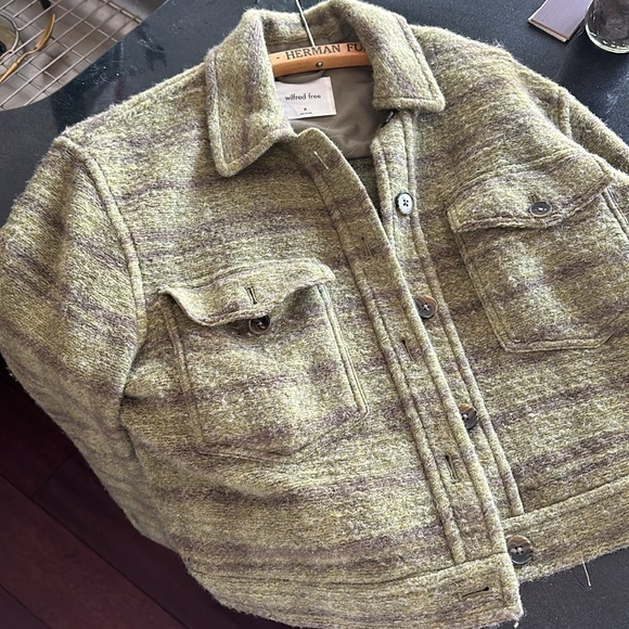 Aritzia Wildfred green jacket - Picture 2 of 2